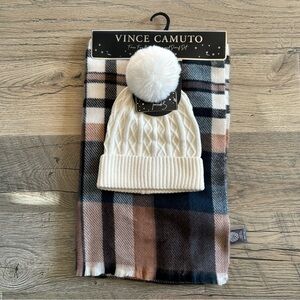 NWT Vince Camuto Scarf and Beanie Set